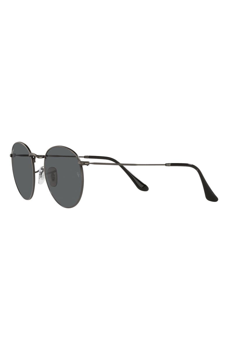 Ray-Ban Icons 53mm Retro Sunglasses, Alternate, color, Antique Gunmetal/ Dark Grey