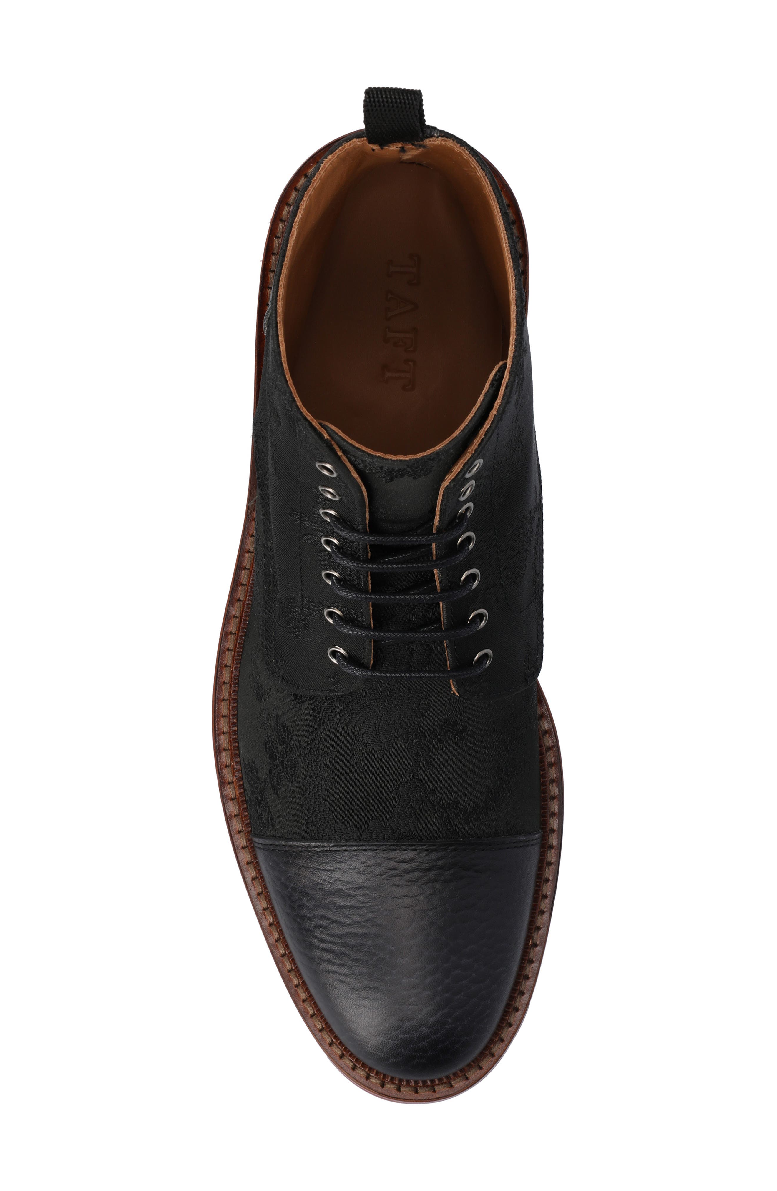 TAFT The Jack Lace-Up Cap Toe Boot, Alternate, color, 