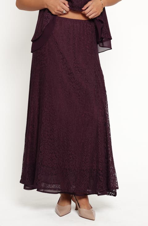 Tracy Lace Maxi Skirt