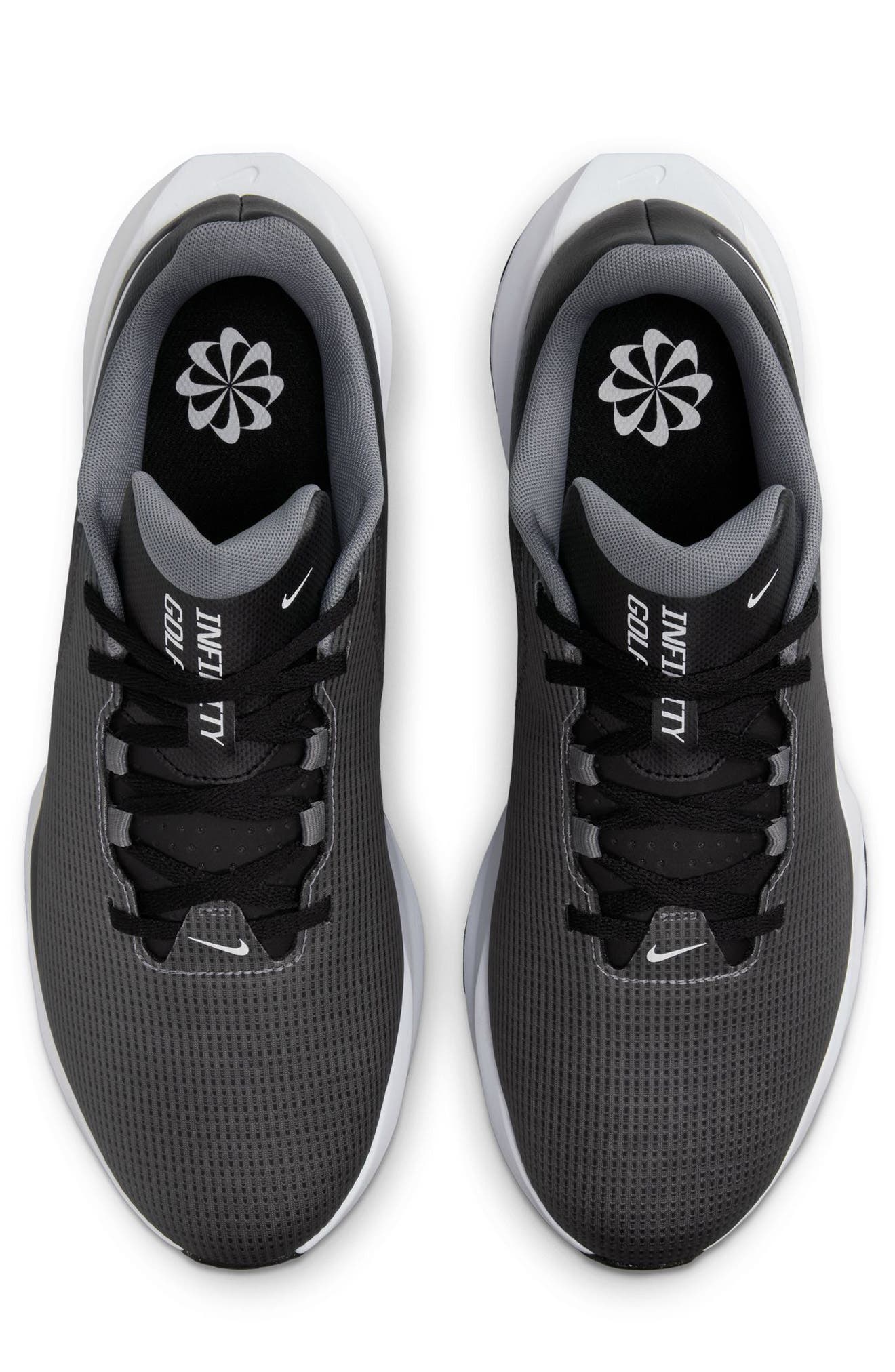 Infinity G NN Golf Shoe, Alternate, color, BLACK/ SMOKE GREY