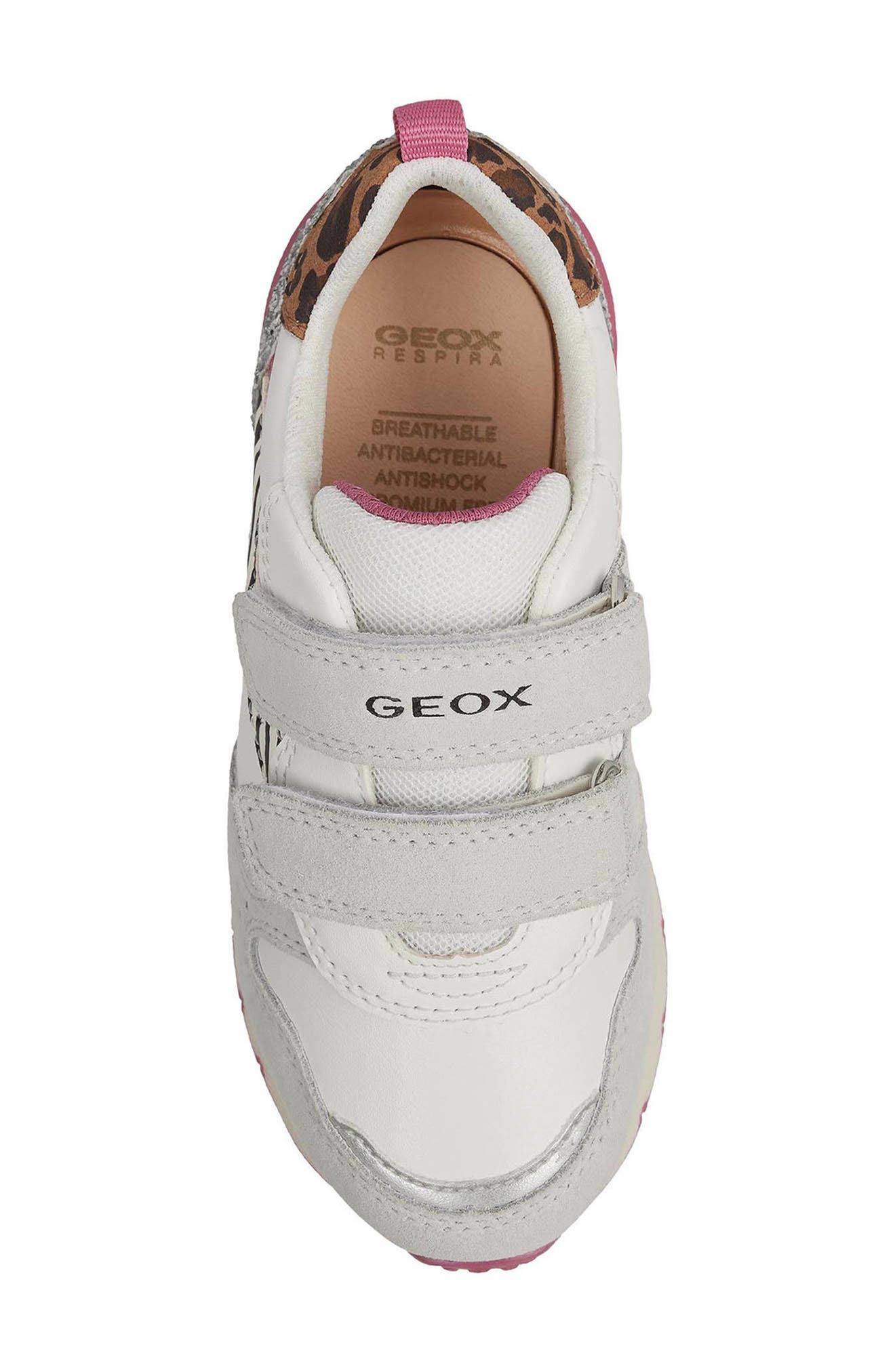 Kids' Fastics Sneaker, Alternate, color, WHITE/ FUCHSIA