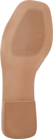 Harlien Croc Embossed Slide Sandal