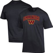Champion Men's Champion Black Washington Commanders Arch Over Logo T-Shirt