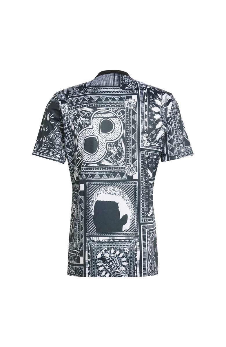 adidas Men's adidas Black Arsenal x Ian Wright 2023/24 Pre-Match Top, Alternate, color, 