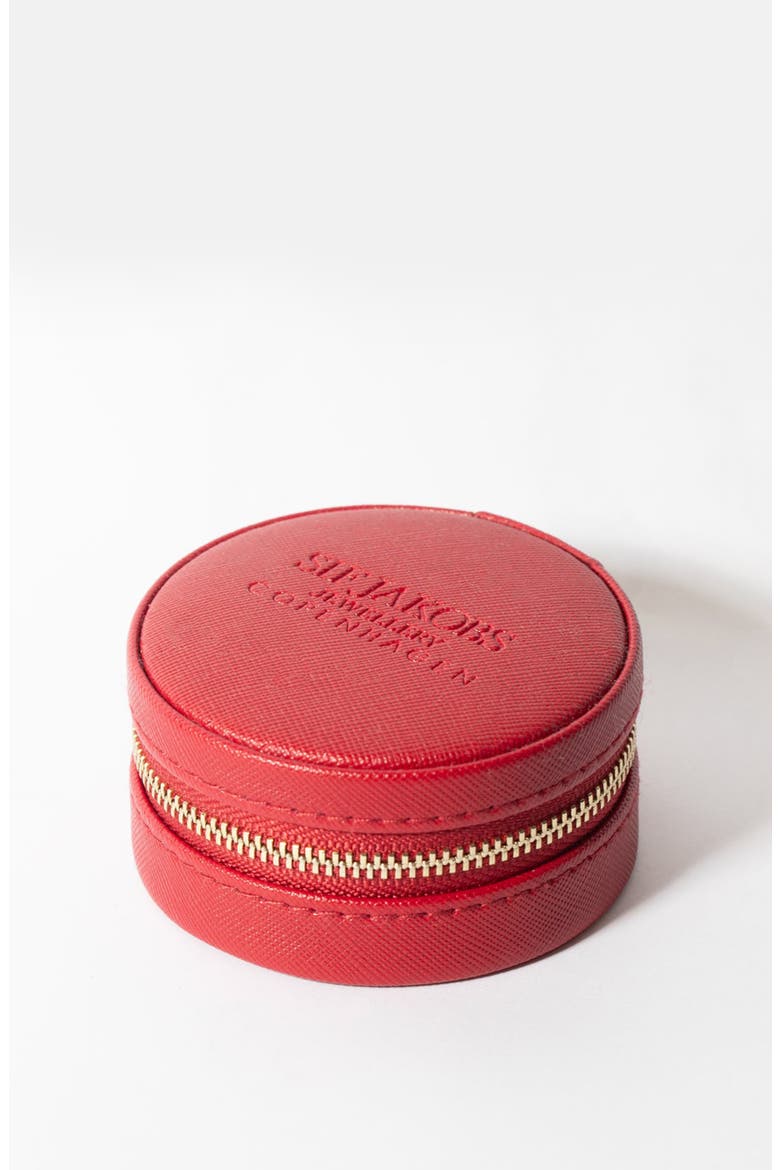 Valentine Jewellery Travel Box, Main, color, Red