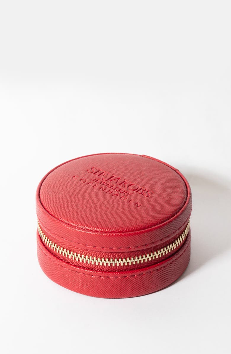 Sif Jakobs Jewellery Valentine Jewellery Travel Box, Main, color, Red