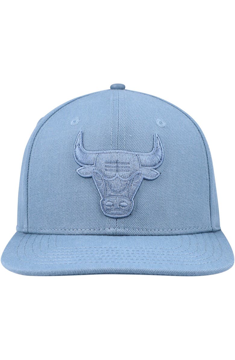 PRO STANDARD Men's Pro Standard Blue Chicago Bulls Tonal Snapback Hat, Alternate, color, 