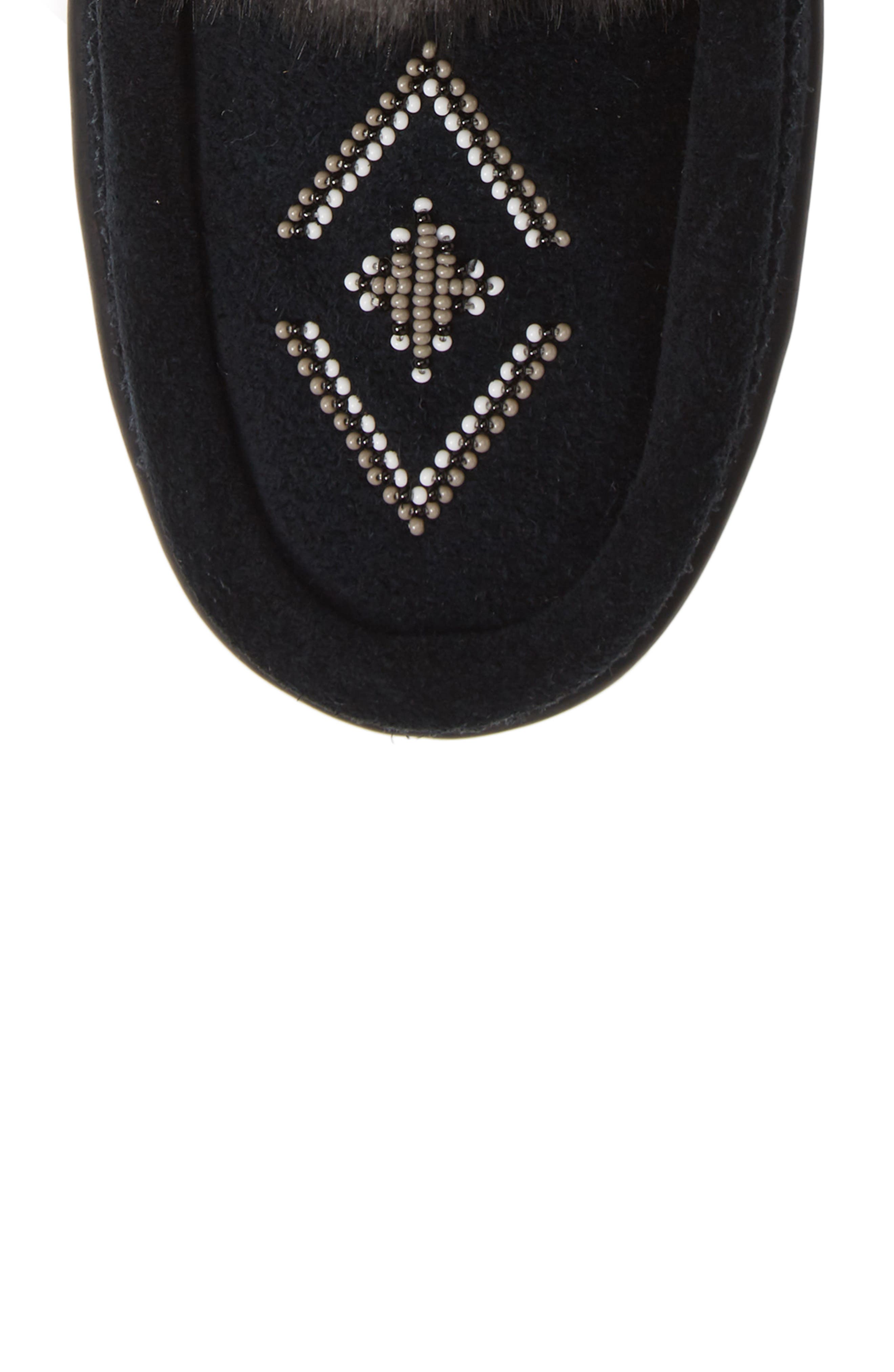 Manitobah Mukluks Faux Fur & Waterproof Snow Boot, Alternate, color, 