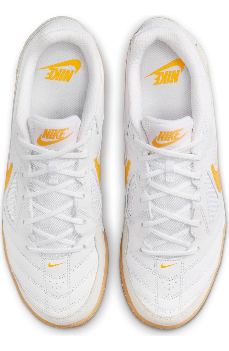 Nike Gato Soccer Sneaker, Alternate, color, 101 White/Unigld