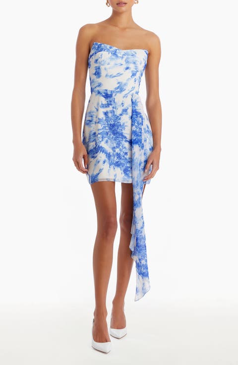 Treasure Strapless Sheath Minidress