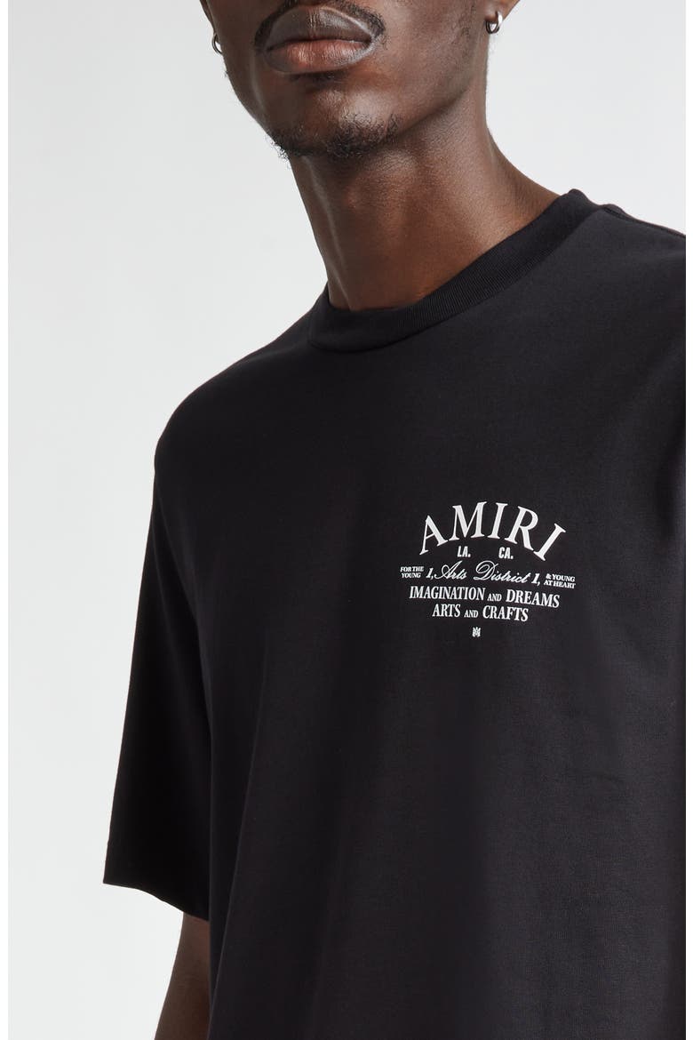 Arts District Cotton Graphic T-Shirt, Alternate, color, BLACK