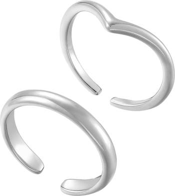 Set of 2 Toe Rings