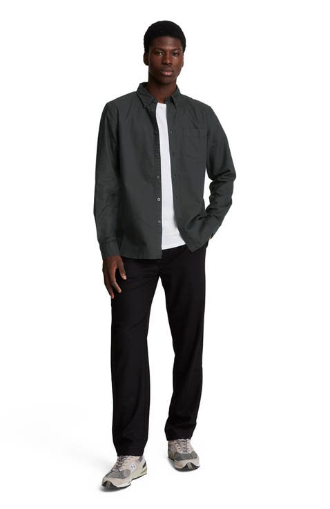 Tonal Eagle Plain Oxford Shirt