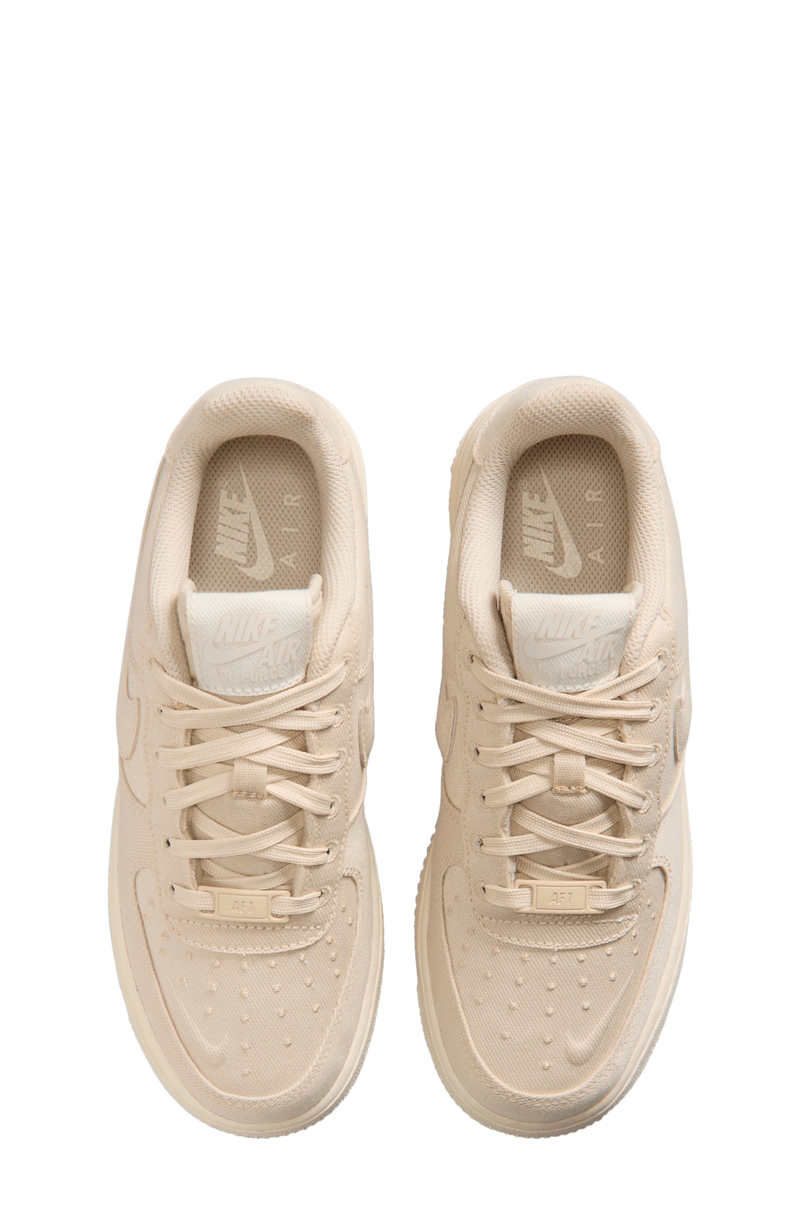 Kids' Air Force 1 Sneaker, Alternate, color, BEACH/ MILK/ SAIL
