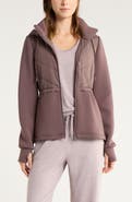 Zella Quilted Scuba Knit Jacket