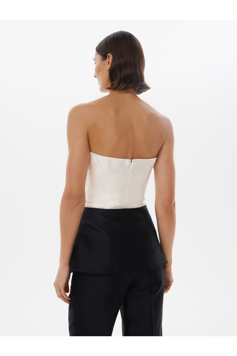 Silk-wool Embroided Mini Skirt, Alternate, color, Black