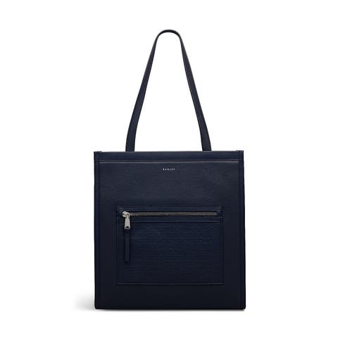Alba Place - Logo Medium Ziptop Tote Bag