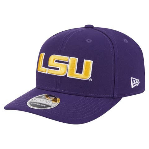 Men's New Era  Purple LSU Tigers Team Collective 9SEVENTY Stretch-Snap Adjustable Hat