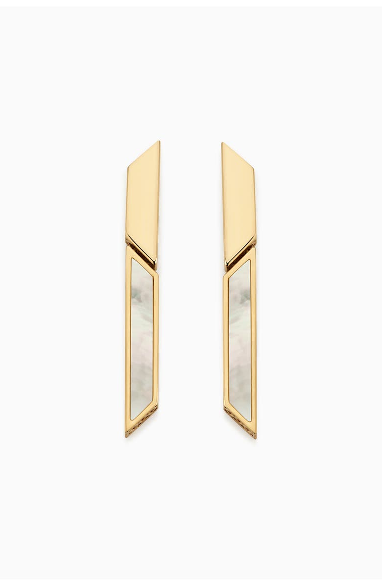 Oradina 14K Gold Aurora Drop Earrings, Alternate, color, Yellow Gold