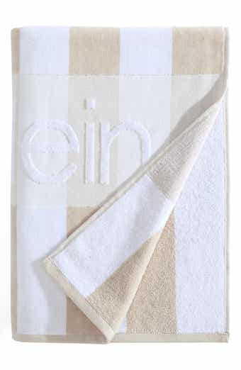 Calvin Klein Beach Stripe Logo Towel