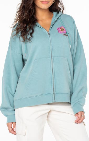 Roxy Lineup Graphic Zip-Up Hoodie | Nordstromrack