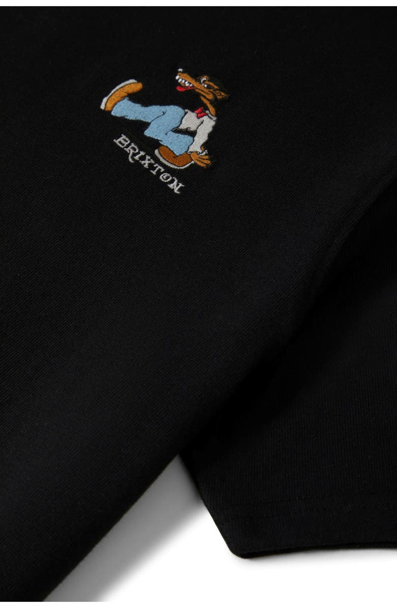 Brixton Stride Cotton Graphic T-Shirt, Alternate, color, Black Classic Wash