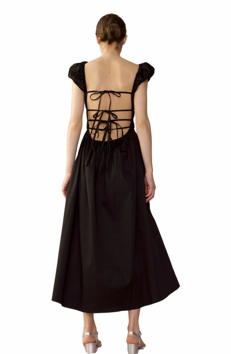 Cynthia Rowley Bodrum Back Tie Dress, Alternate, color, 