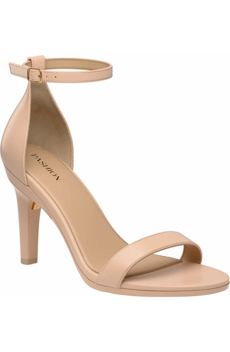 Pashion Footwear The Pashionista 4" Stiletto Heel, Main, color, Sand Leather