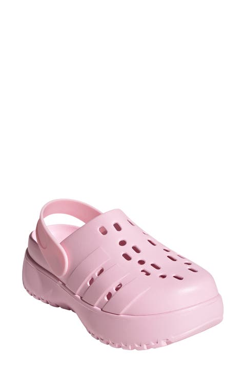 サンダル・ミュール [ADIDAS ] Adilette Platform Clog : Clear Pink adidas Adilette Platform Clog (Women) | Nordstromrack