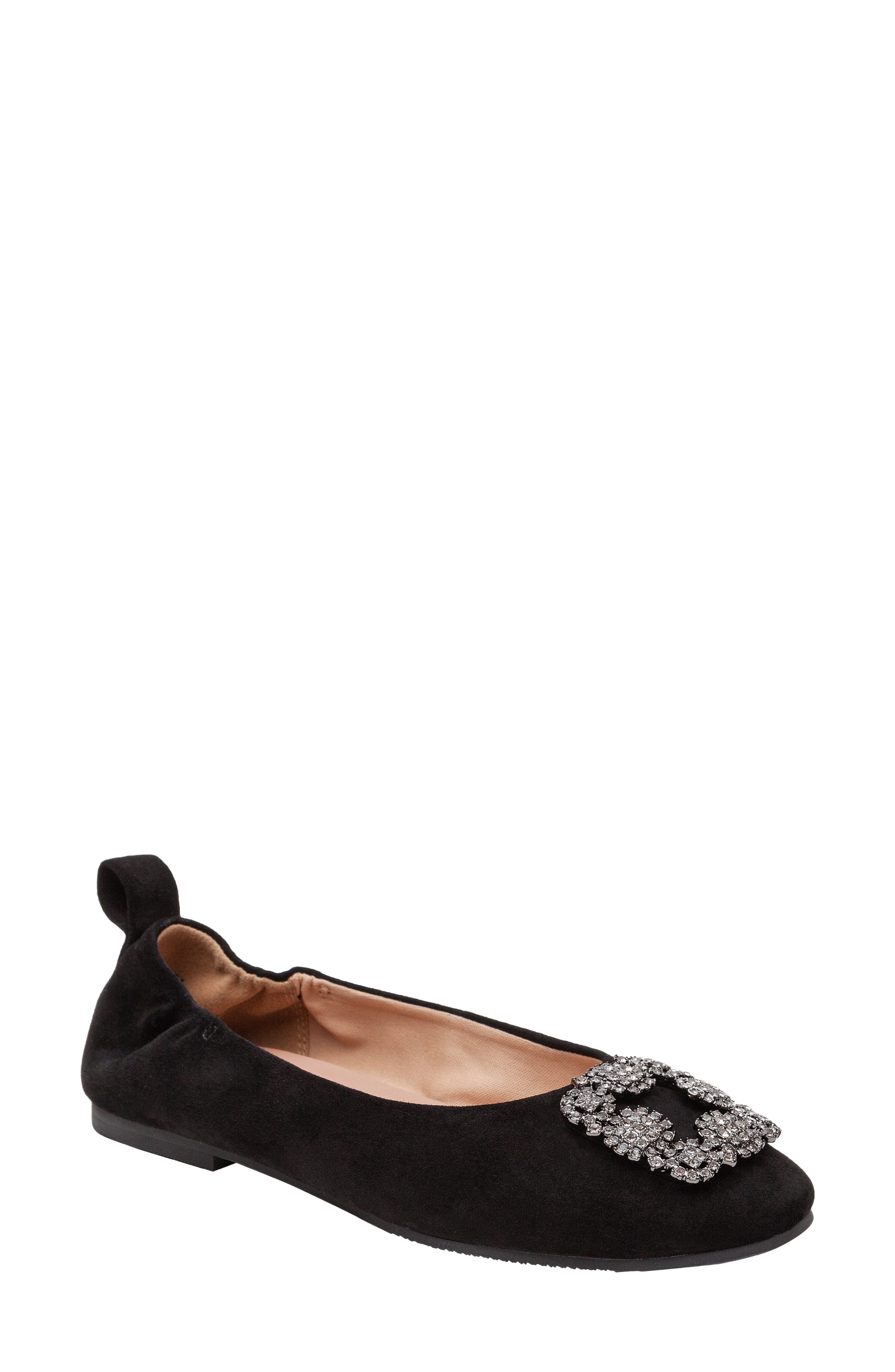 Linea Paolo Minax Embellished Ballet Flat, Main, color, 
