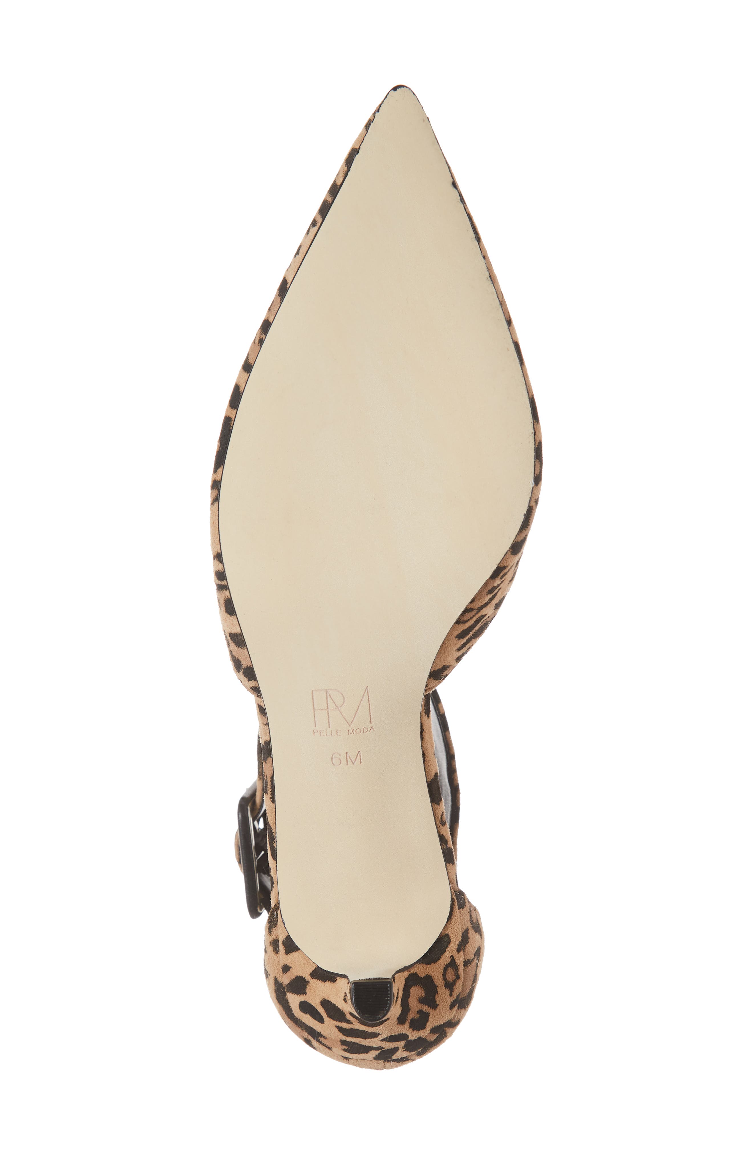 Kenley Ankle Strap Pump, Alternate, color, LEOPARD PRINT SUEDE