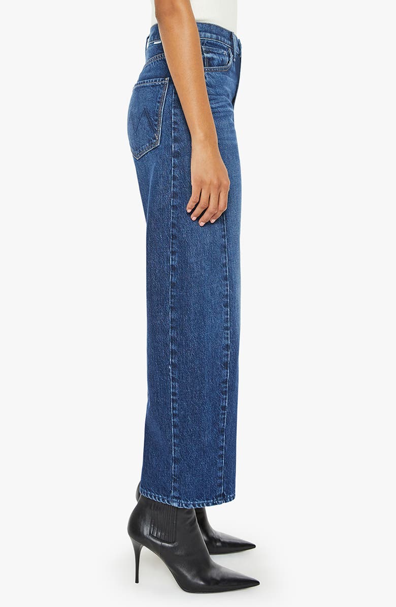 MOTHER The Half Pipe Flood High Waist Ankle Wide Leg Jeans, Alternate, color, Did You Bring Me Anything