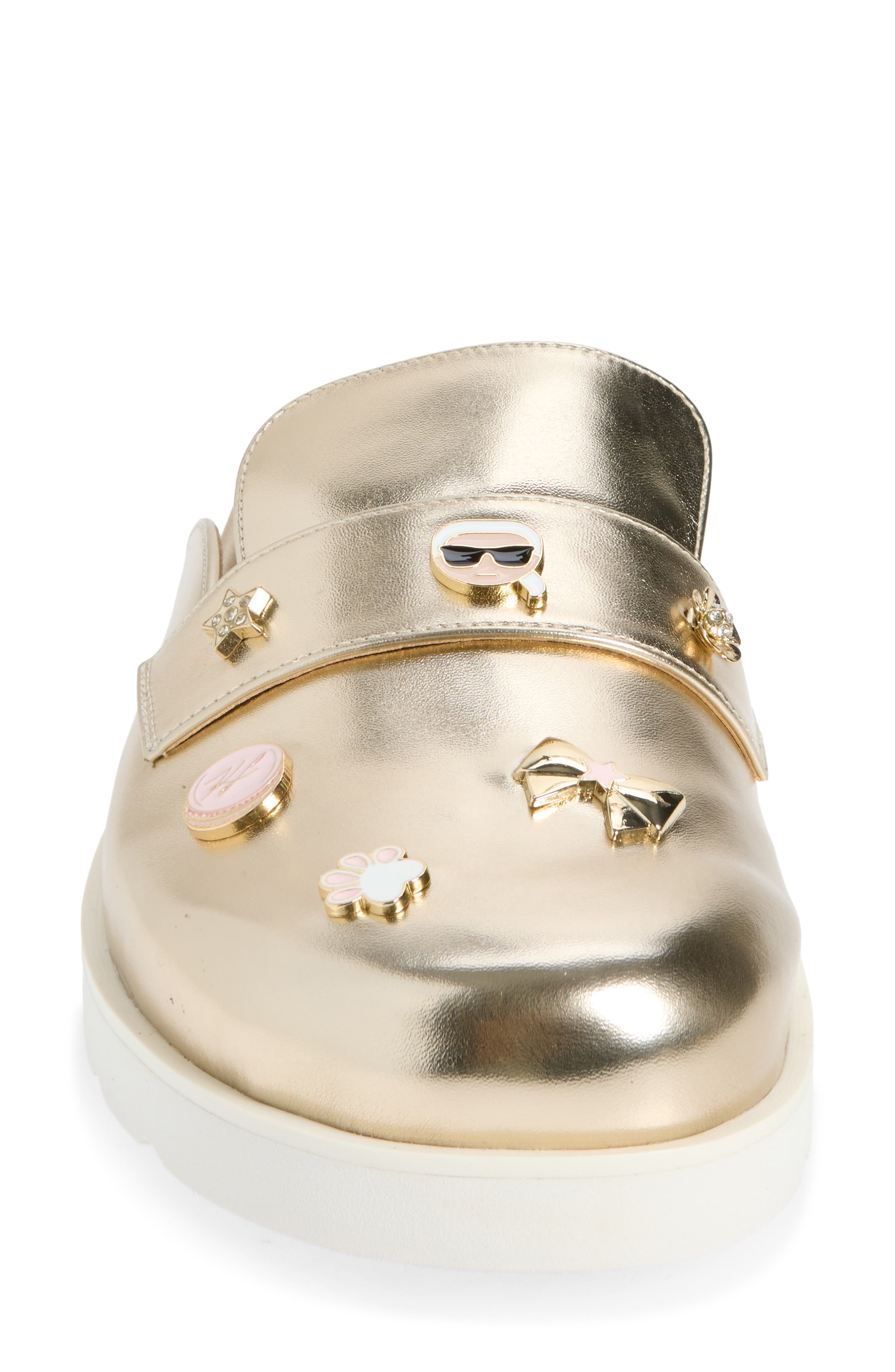 Islay Flat Mule, Alternate, color, WHITE GOLD