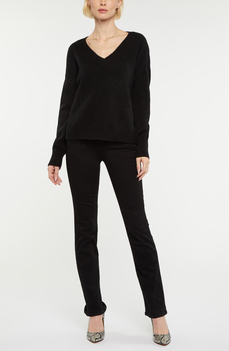 NYDJ V-Neck Sweater, Alternate, color, 