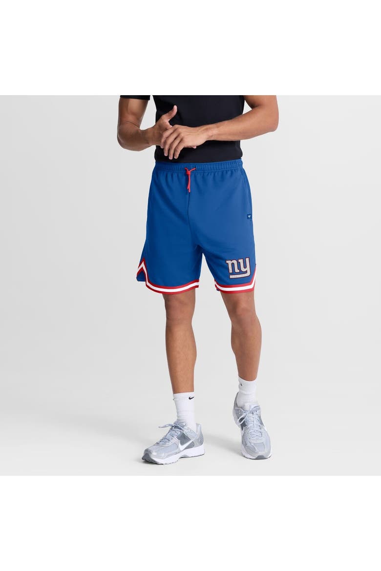 Men's Fanatics Royal New York Giants Fearless Drive Shorts, Main, color, Royal