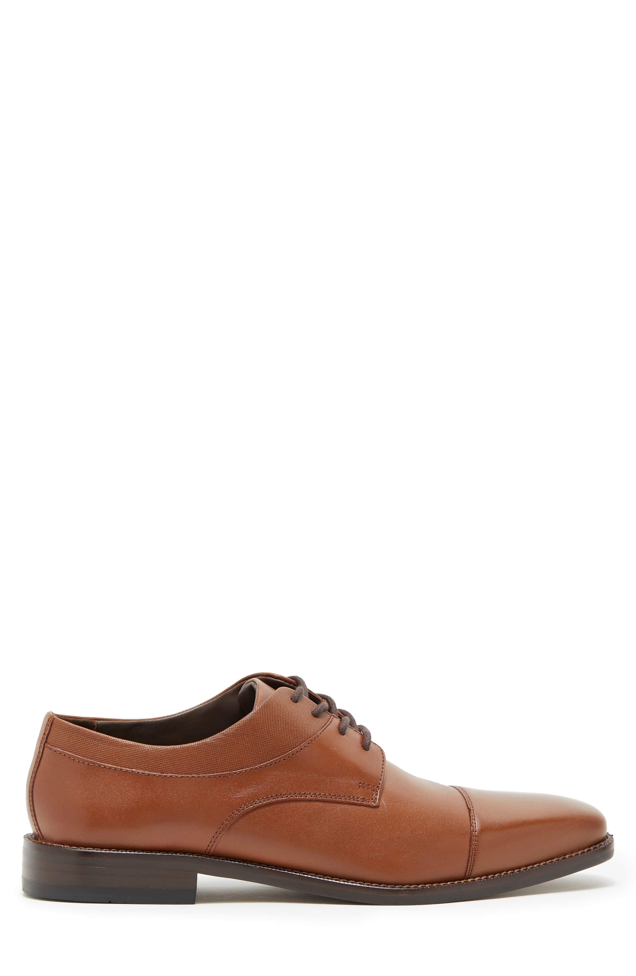Johnston & Murphy Archer Cap Toe Derby, Alternate, color, 