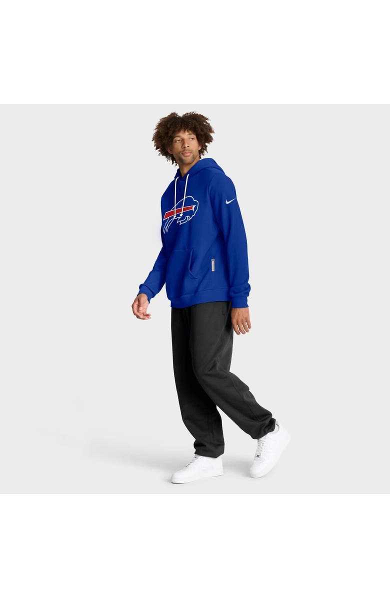 Nike Men's Nike Royal Buffalo Bills Sideline Initial Home Performance Pullover Hoodie, Alternate, color, Royal