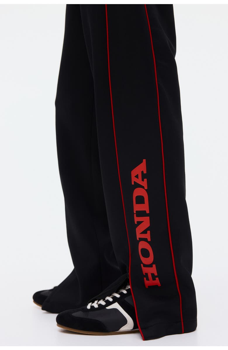 H&M Relaxed Fit Joggers, Alternate, color, Black/Honda