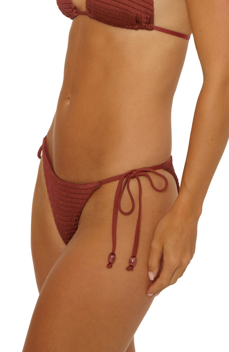Isabella Rose Maza Tie Side Bikini Bottoms, Alternate, color, 