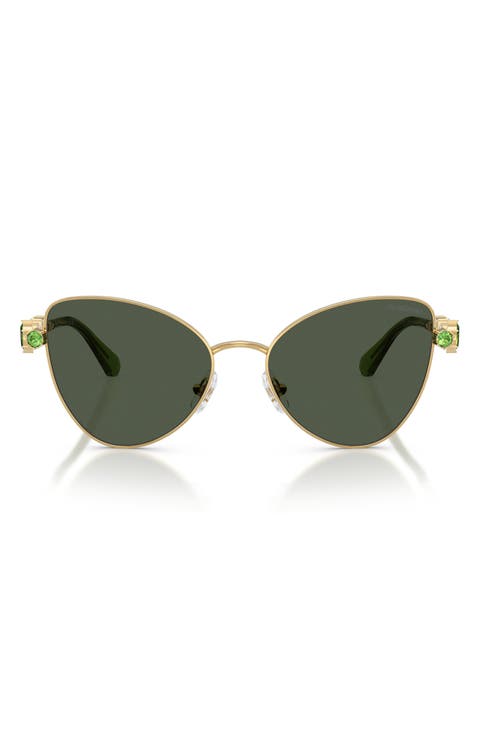 56mm Butterfly Sunglasses