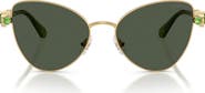 Swarovski 56mm Butterfly Sunglasses