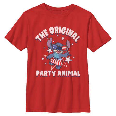 Boy's Lilo & Stitch The Original Party Animal  Graphic T-Shirt