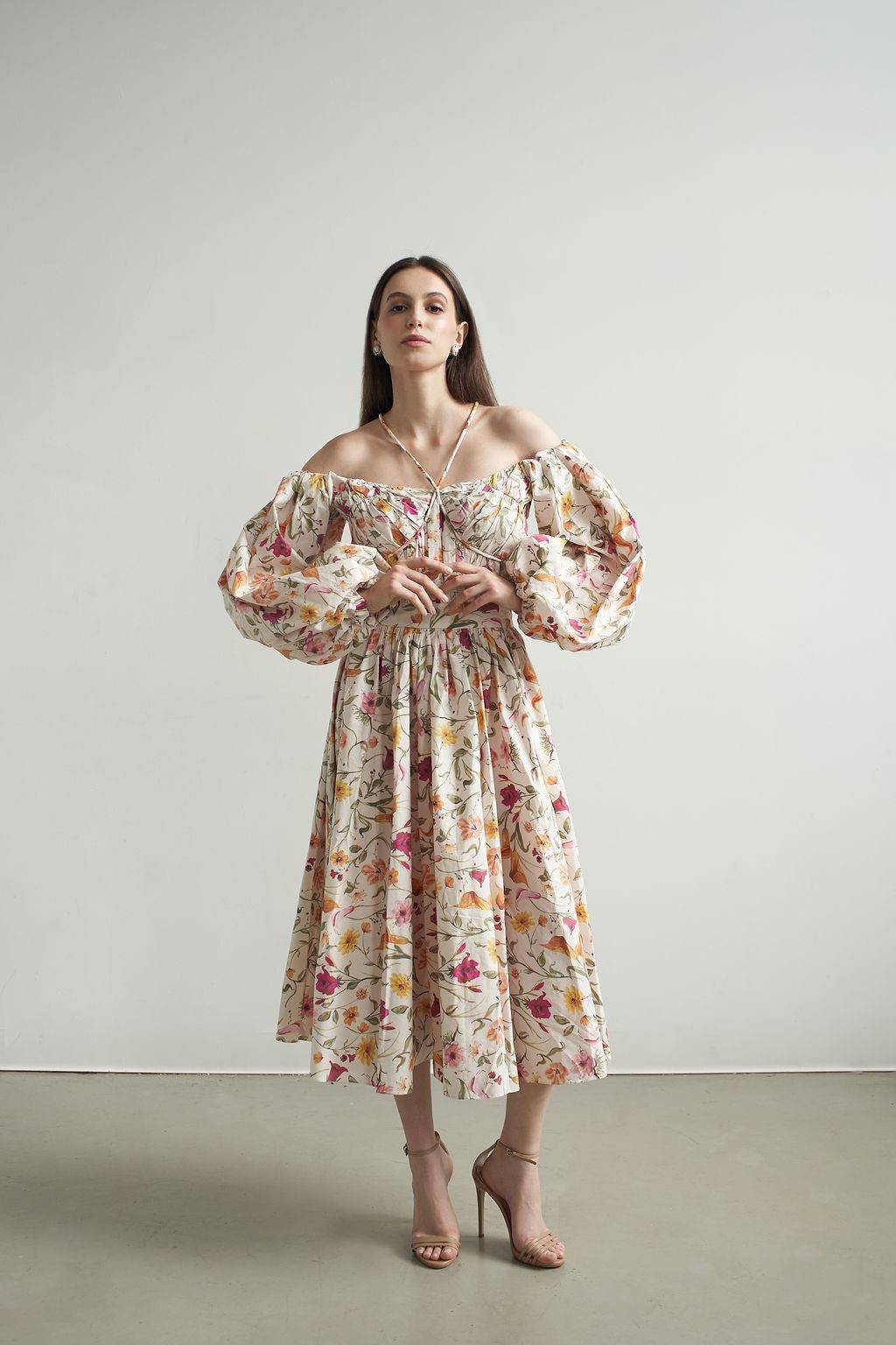 Rosa Dress in Flora - image 2