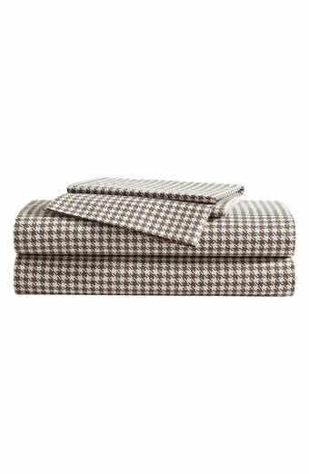 Eddie Bauer Harrison Houndstooth Cotton Percale Sheet Set