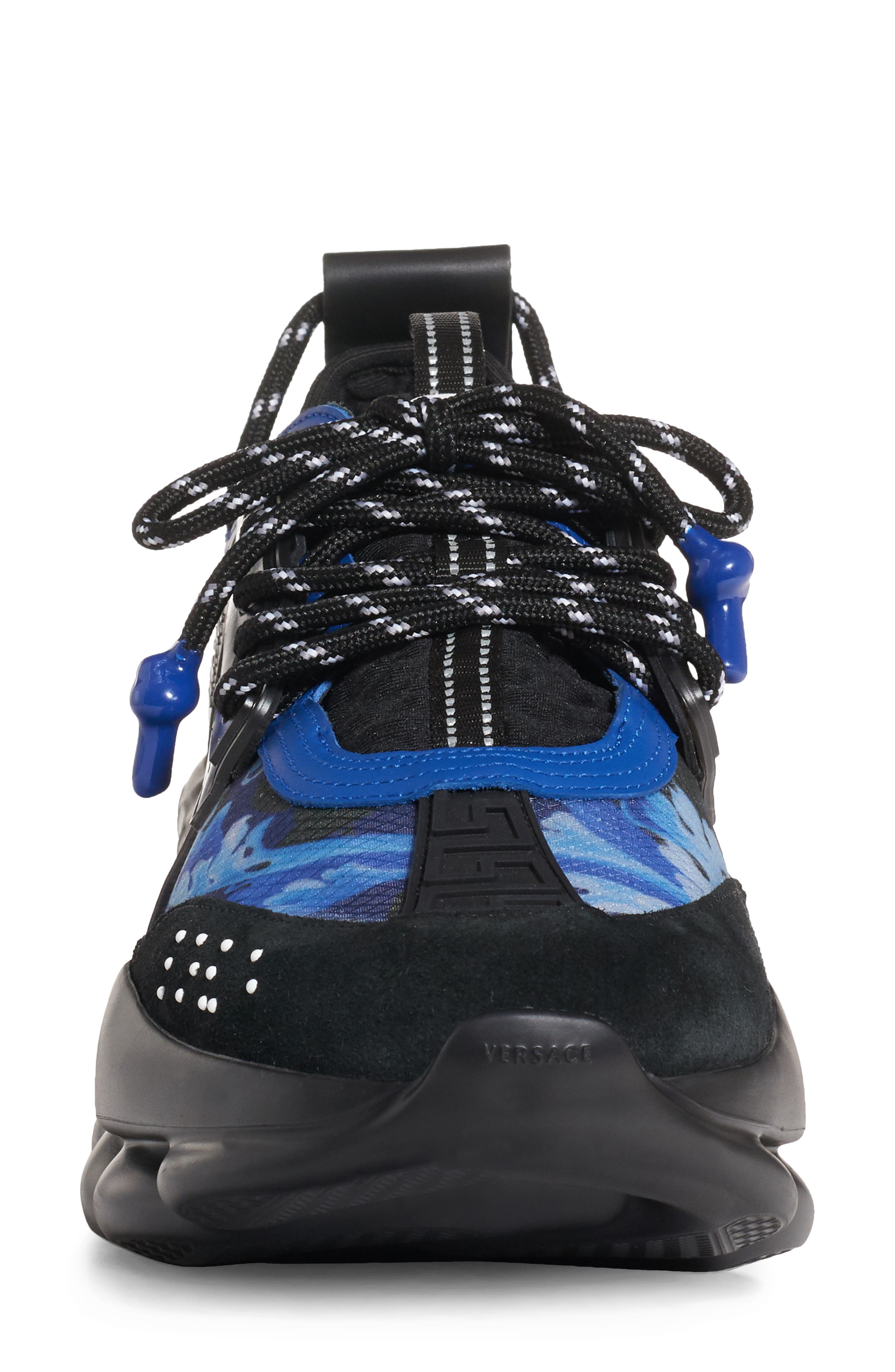 Versace Chain Reaction Baroccoflage Print Sneaker, Alternate, color, 