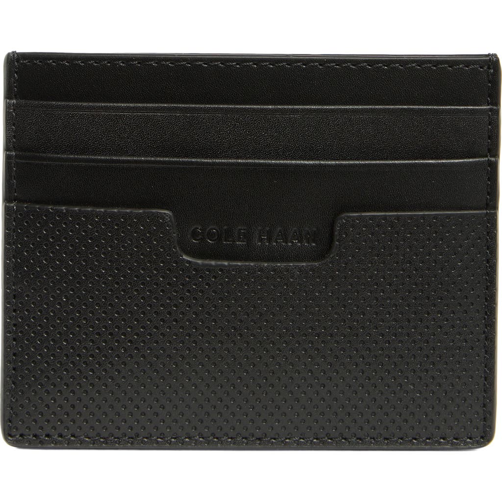 Cole Haan Evan Cardcase In Black