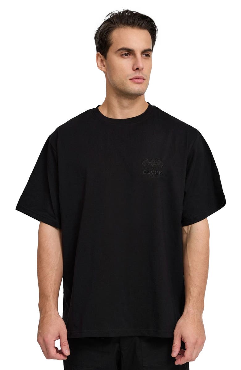 Blvck Batman x Blvck Japan Fusion Tee, Main, color, Black