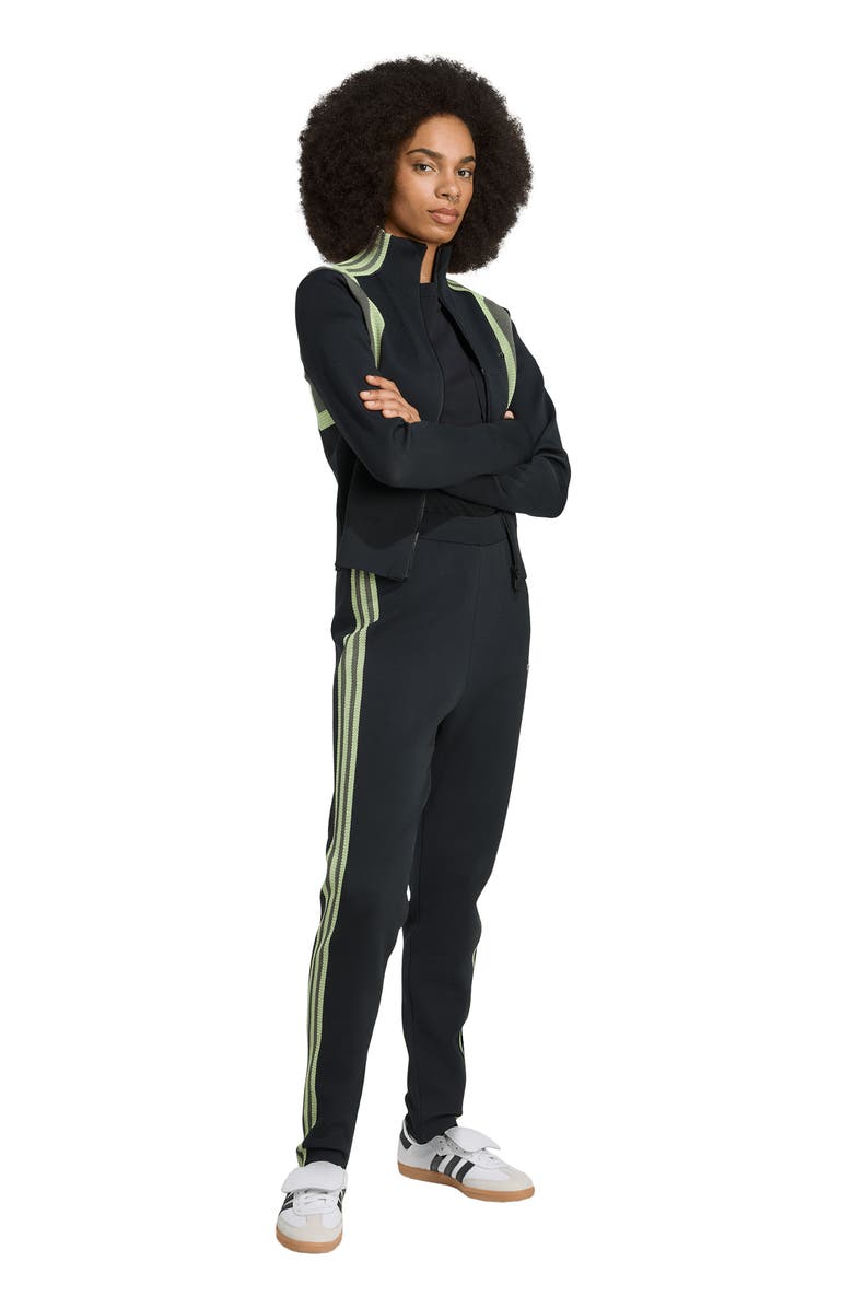 adidas Knit Track Top, Alternate, color, Black