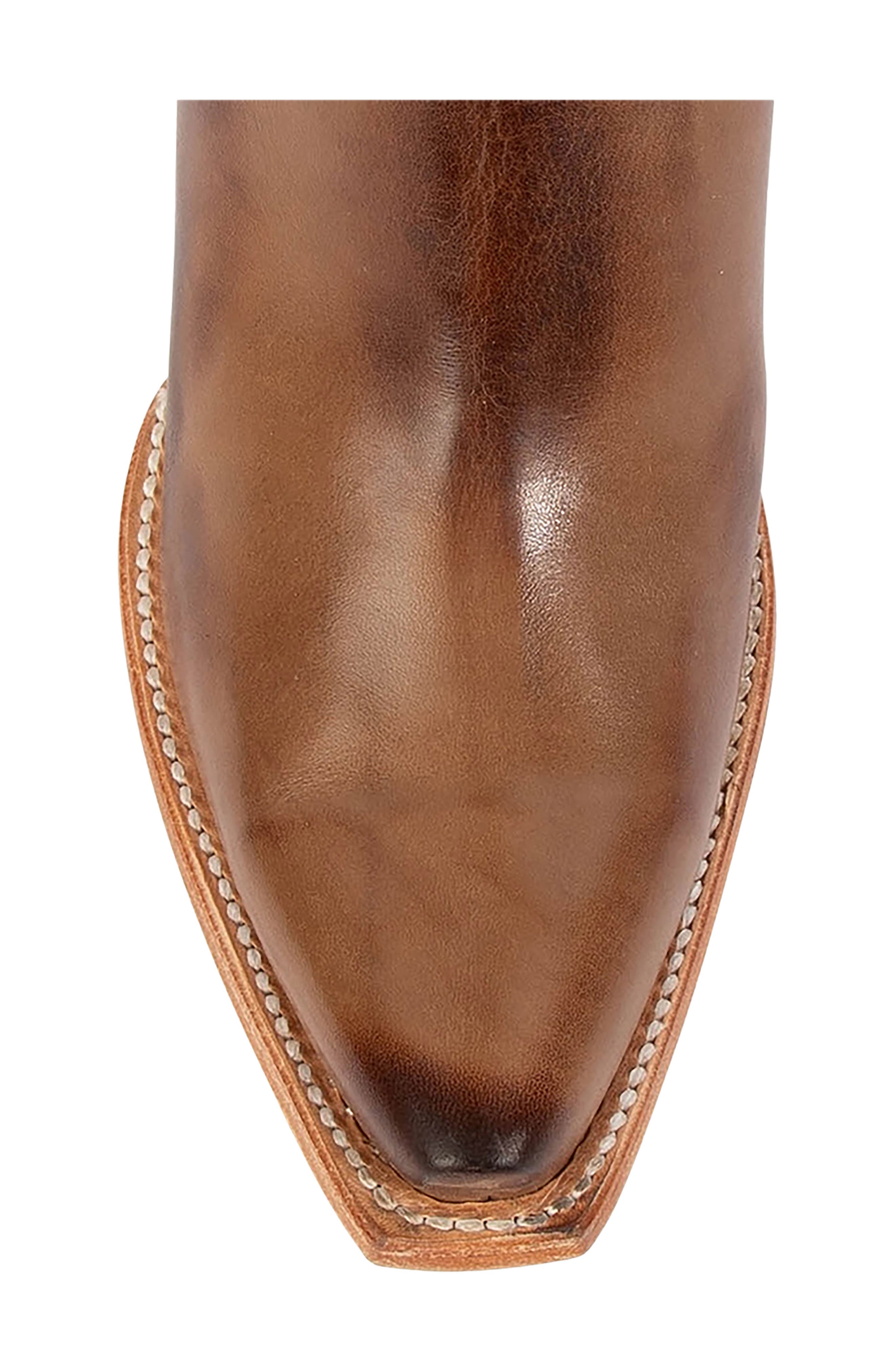 Thunderbird Leather Western Boot, Alternate, color, BEIGE