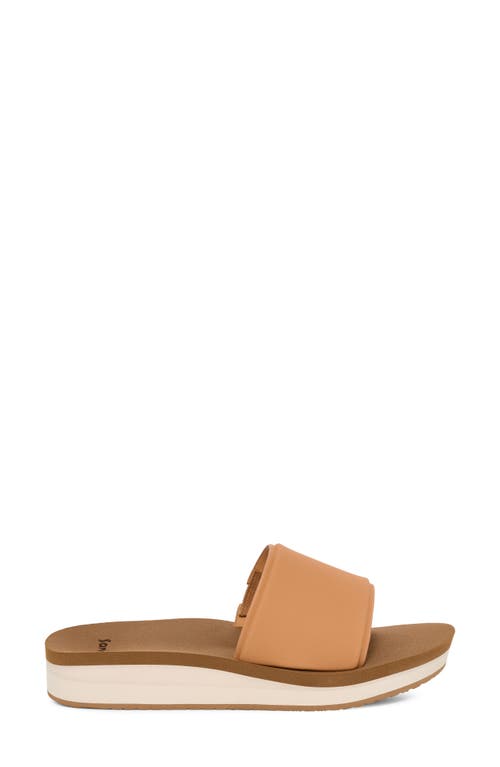 Sanuk Highland Slide Sandal In Brown